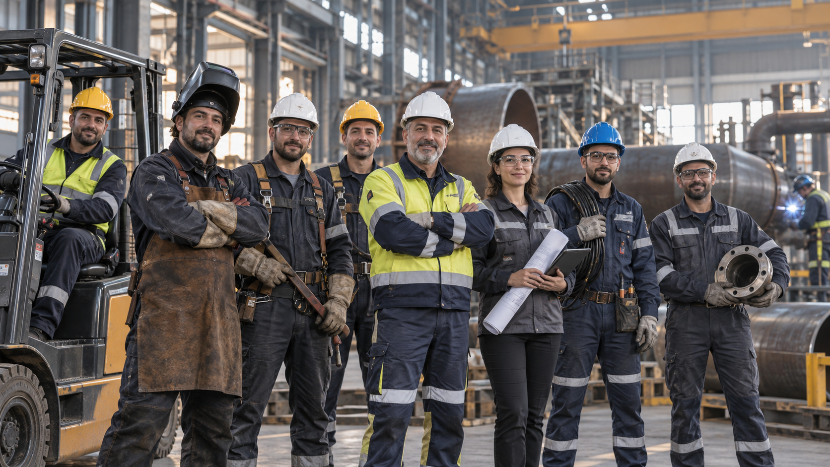 Skilled workforce, personnel supply and cargo handling